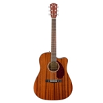 Fender 0970213322 CD-140SCE Dreadnought, Walnut Fingerboard, All-Mahogany w/Case