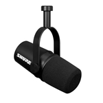 MV7X Shure Dynamic Broadcast Microphone - Black