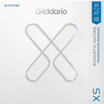 D'Addario XSAPB1047-12 XS PB Coated 12 String Acoustic, Set