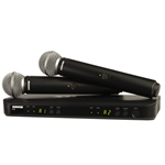 Shure BLX288/SM58 Dual Channel Handheld Microphone
