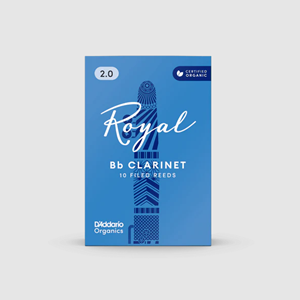 Rico Royal Bb Clarinet Reeds, 10pk, 2.5