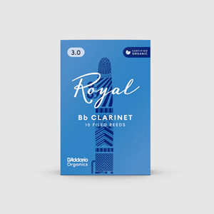 Rico Royal Bb Clarinet Reeds, 10pk, 3