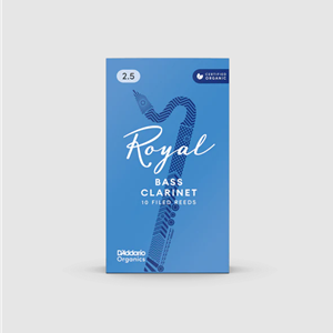 Rico Royal Bass Clarinet Reeds, 10 pk, 2.5