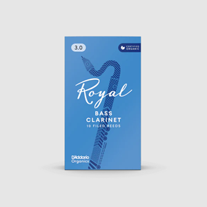Rico Royal Bass Clarinet Reeds, 10pk, 3