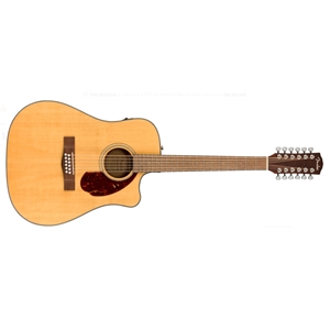 Fender 0970293321 CD-140SCE 12-String, Walnut Fingerboard, Natural w/Case