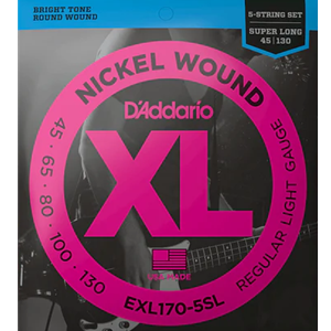 D'Addario EXL1705 EXL170 5 String Set