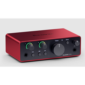 SOLO-4TH-GN Focusrite Scarlett Solo 4th Gen USB Audio Interface