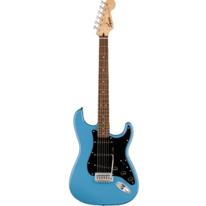Squier Sonic Stratocaster, Laurel Fingerboard, Black Pickguard, California Blue