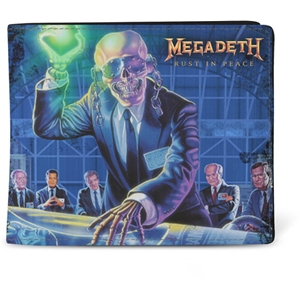 Rocksax Megadeth Rust Wallet