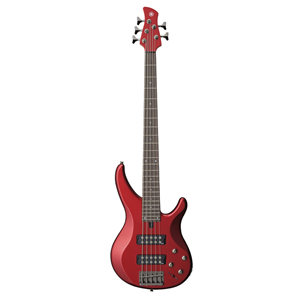 Yamaha TRBX305CAR 5 String Bass, Candy Appple Red